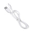 5ft S-100 White Micro USB Power Charging Cord Cable Lead for Sound Oasis White Noise Machine & Speaker