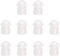 Replacement Mushroom Earbud for Motorola Kenwood Walkie Talkie, Acoustic Tube Earpiece (10 Pack)