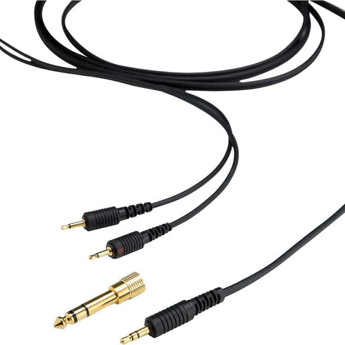Wired Over-Ear Headphones, Studio Headset with 50mm Drivers for Music Recording - 3.5mm/6.35mm Audio Jack