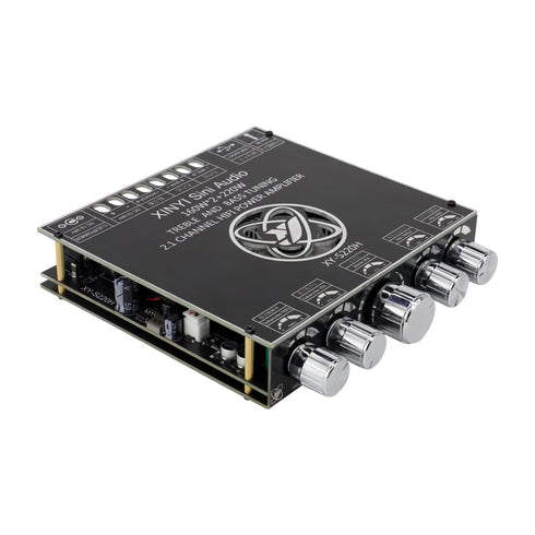 S220H 2.1 Channel Bluetooth 5.0 Subwoofer Power Amplifier Board, 12V-36V Audio Power Amplifier Module