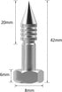 Monosaudio Speaker Spikes - 4 Pcs HiFi Speaker Anti-Vibration Spikes (without Spike Pad) for Speaker, Subwoofer,