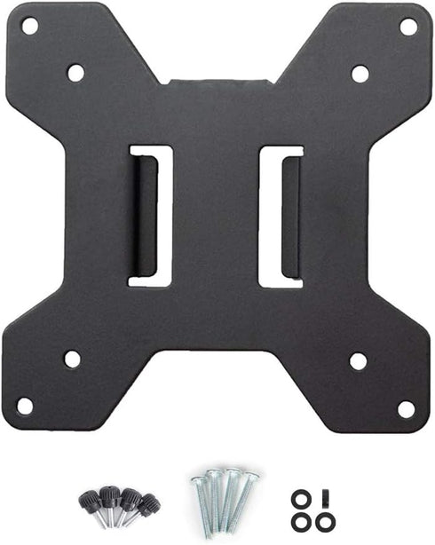 VIVO 75x75mm 100x100mm, PT-SD-VA01A Steel VESA Compatible Plate Mounting Kit, and Quick Release Removable VESA Bracket