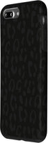 Black Leopard Print Protective Case for Women, iPhone 7 Plus/8 Plus, Cheetah Design