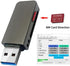 xiwai 3.0 USB to Nano Memory NM Card & SD Card Reader with Dual Port Writer for Camera & Laptop & Tablet & Mate Serial