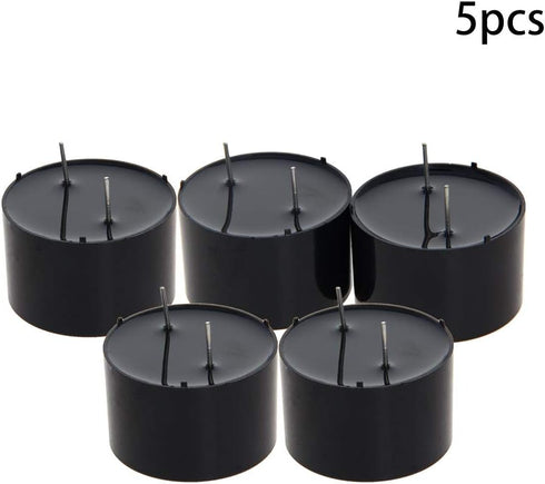 Fielect 5Pcs Active Buzzer Alarm, DC12V 100dB Beeper, Continuous Sound Speaker FSD-3020