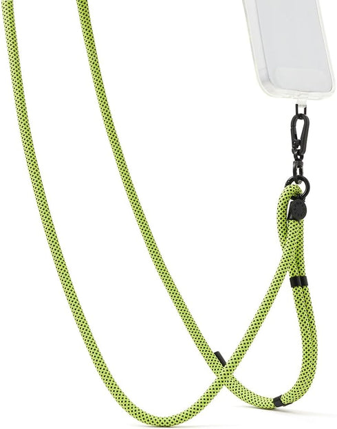 PopSockets Phone Lanyard, Crossbody Phone Strap, Phone Holder - Paracord Absinthe