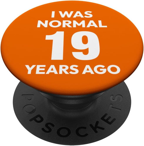19th Wedding Anniversary Couples Funny PopSockets Standard PopGrip for Husband and Wife