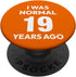 19th Wedding Anniversary Couples Funny PopSockets Standard PopGrip for Husband and Wife