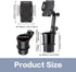 Car Cup Holder Phone Mount, Universal Auto Cell Phone Stand with Drink Expand Cup Holder, 2 in 1 Multifunctional with