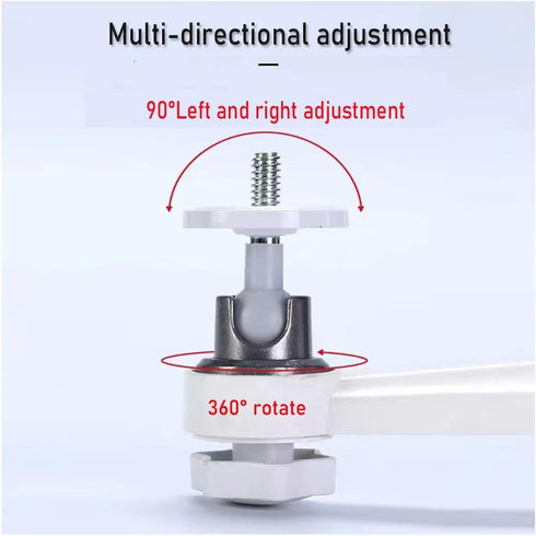 Surveillance Security Camera Mount Bracket, Adjustable Universal Wall Mounting Bracket for IP Cameras, CCTV