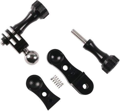 Aluminum Alloy 360 Degree Rotation Ball Joint Mount Adapter, Swivel Arm Mount Pivot Extension for Gopro Hero 13 Black,