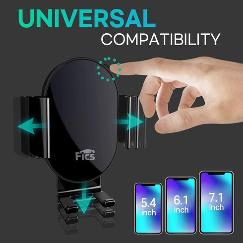 FICS Phone Holder Compatible with Hyundai KONA 2023, Customized Phone Mount Accessories for KONA 2023