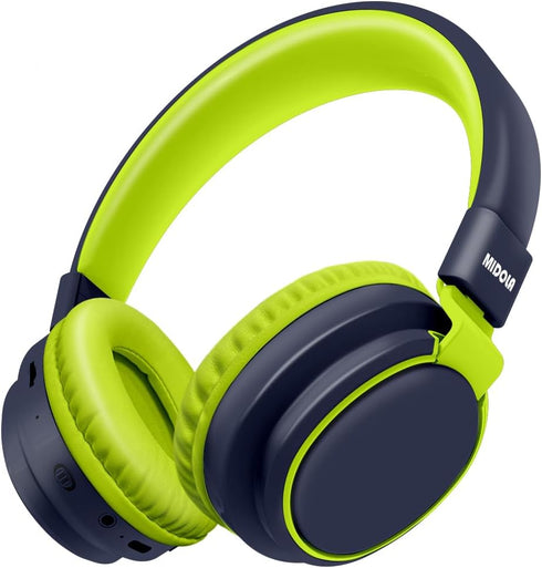 Kids Bluetooth Headphones 5.3, Wireless 60H Play Time, Volume Limited 85/110dB Over Ear Foldable Headset for Boy Girl