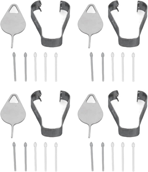 20x Replacement Touch Stylus Tips for Galaxy Tab S6 Lite 10.4" SM P610 P615, Includes 4 Tweezers, 4 Ejector Pins