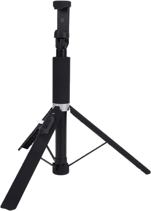 Serounder 8 34cm to168cm Sections Selfie Stick Tripod, Auto Open Close Extension Pole Handheld Monopod Tripod with BT