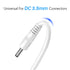generic 3.5 1.35mm Straight Power Connector Adapter X Plug to USB Power Cable for Table Lamp