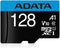 ADATA AUSDX128GUICL10A1-RA1 128GB Premier microSDXC UHS-I/Class 10 V10 A1 Memory Card with SD
