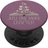 PopSockets Standard PopGrip Just One More Chapter Floral Reading Book Lover