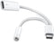 USB C to 3.5mm Audio Adapter with Charger, 2 in 1 USB C to 3.5mm Headphone Jack Hi-Fi DAC with PD 60W