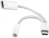 USB C to 3.5mm Audio Adapter with Charger, 2 in 1 USB C to 3.5mm Headphone Jack Hi-Fi DAC with PD 60W