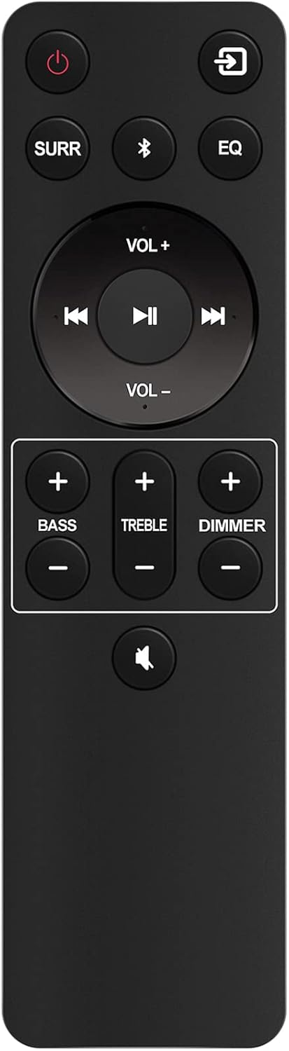 EN212FD1H Replace Remote Control - Suitable for HISENSE 2.1 CH Sound Bar Soundbar Stereo Speaker System