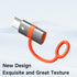 Mcdodo Lightning Female to USB C Male Adapter, 60W Fast Charging for iPhone 15/15 Pro/15 ProMax/iPad Pro/MacBook Pro
