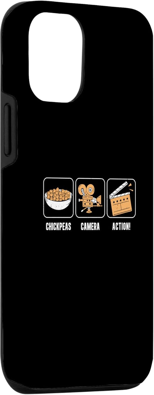 Purely Chickpea Pulse 13 iPhone Funny Chickpeas Camera Action A Chickpea Farming Enthusiast Case