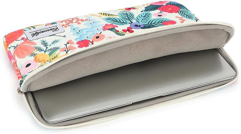 canvaslife Garden Rose Waterproof Laptop Sleeve 15 Inch and 15.6 Case
