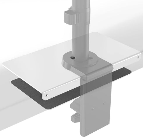 WALI C Bracket Clamp Computer Monitor Arm, Steel Reinforcement for Most Monitor Mount Stand Grommet C Clamp