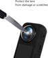 Generic Insta360 X4, 2Pcs Lens Guard for PC Protective Lens Cover, Sticky Dual Lens Protector Case Action Camera
