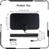 ZBJBinCH 4K 200 Indoor TV Aerial Antenna, TV Antenna, Booster with Strong Signal, HD Digital Antenna with Miles Long