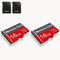 Yicunxin 2 Pack Memory Card 16GB with Adapter, High Speed TF Card, UHS-I