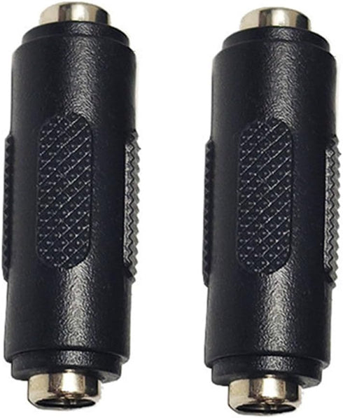 10PCS DC Power Connector Adapter 12V, 5.5mm x 2.1mm Female to Female Power Jack Socket for LED Strip