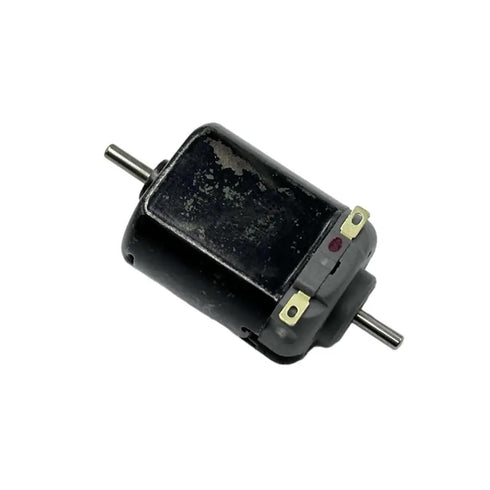 FTMSZLHYL 1PCS 6V-24V 130 12V Motor Double Shaft Motor Pentode Slotted Rotor Strong Magnetic High Speed Carbon Brush