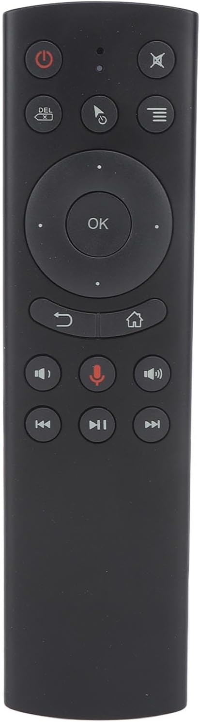 Replacement Remote for G10S TV Box PC Projector, 2.4G Wireless Voice Sensing Remote Mouse with USB Receiver