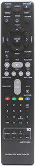 AKB73775801 Replacement Remote for LG Blu-ray Home Theater Models BH5140, BH5440P, LHB655, and more