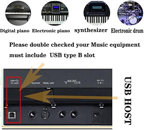 6FEET 2.0 2.0 GuangMaoBo Micro USB to Printer Cable,USB to USB Type B Cable,Android Phone pc to Printer Cable
