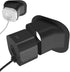 Pack of 2 Angled Window Mount for Blink Mini Camera, 20 Degrees Tilt (Black)