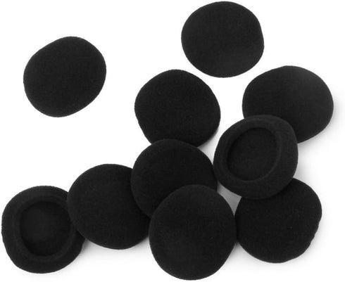 10pcs Memory Foam Earpads 40mm Headset Pad Soft Foam Speaker Foam 40mm Earbud 40mm Headset Ear Covers Replacement Ear Cushions Headphones Ear Pads Cushion Cover Earphone
