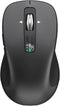 CITLLA Wireless Bluetooth Mouse (USB + BT1 + BT2), Full Size Mouse, 4-Way