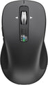 CITLLA Wireless Bluetooth Mouse (USB + BT1 + BT2), Full Size Mouse, 4-Way