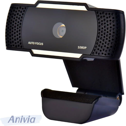 Anivia 1080P Mac/Laptop/MacBook/Tablet-1 Webcam for PC Computer Camera Built-in Noise Canceling Microphones, Low-Light