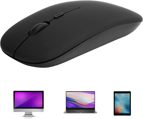 Portable Bluetooth 5.0 DPI Silent Mouse, Optical Tracking Technology, Replacement for OS X/Mi/Laptops and Tablets
