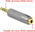 Geekria 3.5mm (1/8") Stereo Male to 2.5mm Balanced Female Headphone Plug Adapter, Compatible with Player Amplifier Etc.