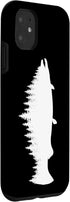 Northern Outdoors Salmon Collection 11 Salmon Fishing Treeline King Salmon Fisherman Case for iPhone