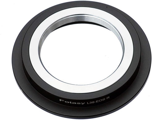 Fotasy Leica M39 Lens to Canon EOS RF Mount Adapter, Adjustable, M39 EOS R Adapter, 39mm LTM Lens Adapter, Compatible with Canon EOS R Mirrorless Camera EOS R RP Ra R3 R5 R6 R7 R10