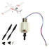 Park10 Toys F949pro Upgraded Motor Propeller Set RC Plane Replacement 1020 Coreless Motor Remote