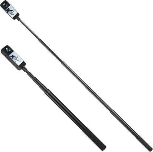 Mippko 61.8 Insta360 X5/X4/X3/X2/One 2/3,GoPro in Invisible Selfie Stick with Tripod Accessory,Compatible with RS/GO