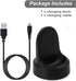 Emilydeals Gear S3 Charger, Replacement Charging Cradle Dock for Samsung Gear S3 Classic/Frontier Smart Watch (Black)