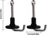 SPONGL 3/8 Screw Gravitys Tripods Hook with Metal Spring Mount for DSLR Camera Tripods Center Shaft Gravitys Stabilized